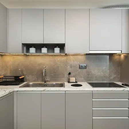2 Bd Downtown With Private Parking 400 Meters Walk To The Hébergement de vacances *